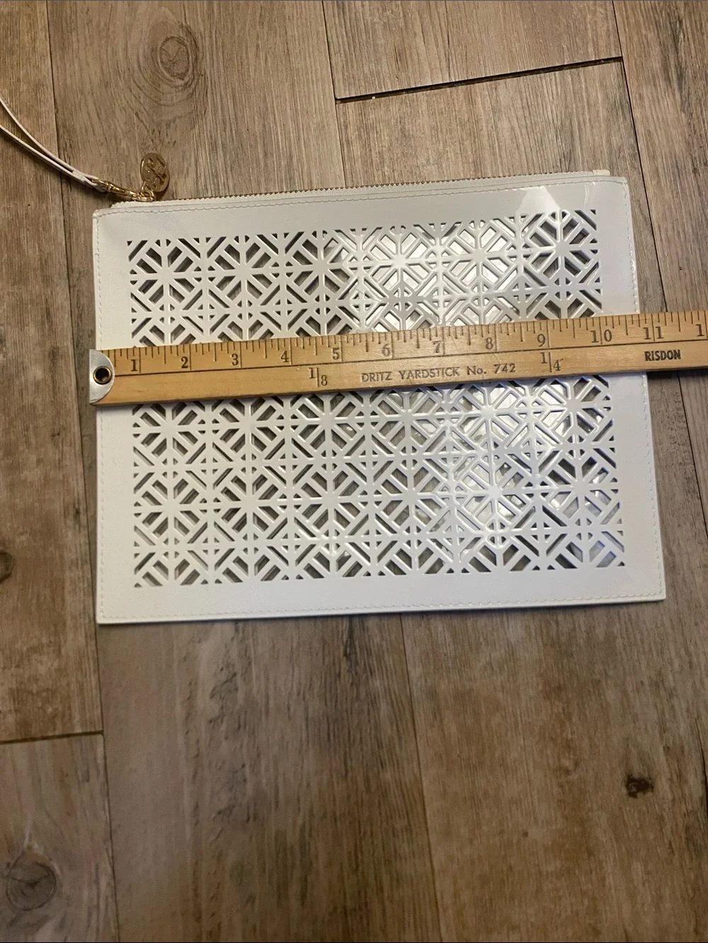 Tory Burch white laser